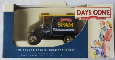 Lledo Days Gone DG006158 Ford Model T Van ''Hormel's SPAM'' + Box