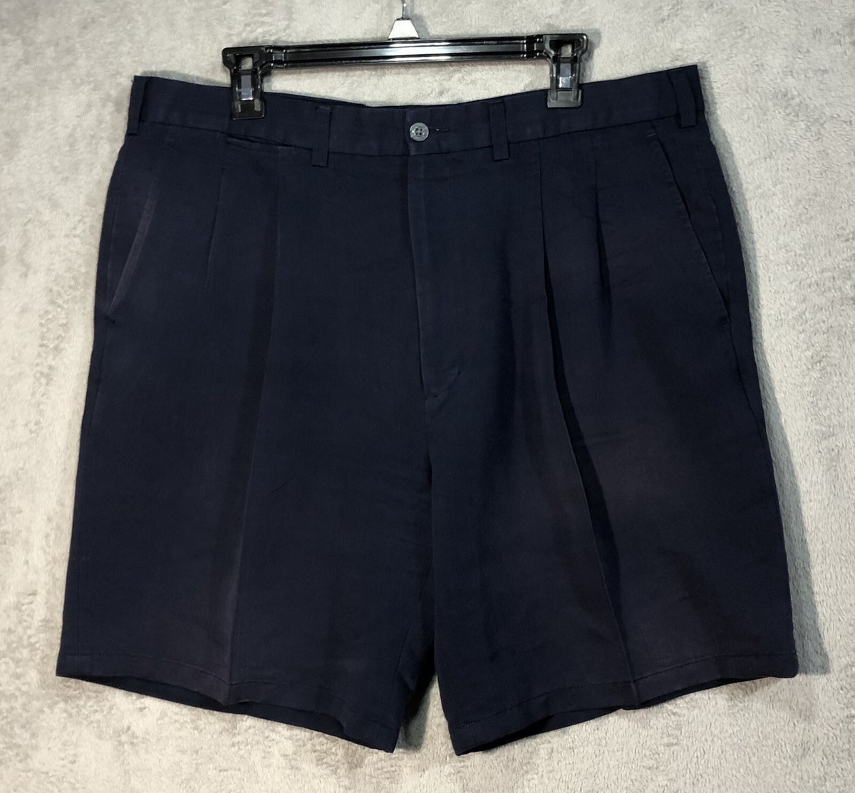 Ping pleated black golf shorts size 38