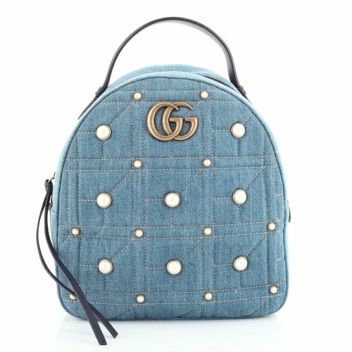 Gucci Pearly GG Marmont Backpack 