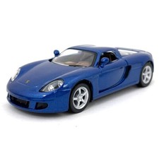 5081D Kinsmart - 5" LX Porsche Carrera GT. 1:36 Scale. Blue color