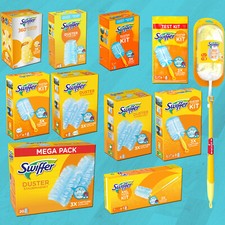 Strapazierfähige Staubwedel-Sets – 30 Nachfüllpads & 2 Ausziehbare Griffe, 360° Mikrofaser, Kompatibel Mit Swiffer