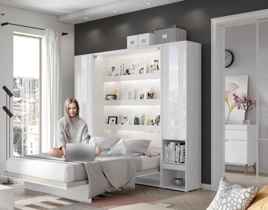 Murphy bed side outlet