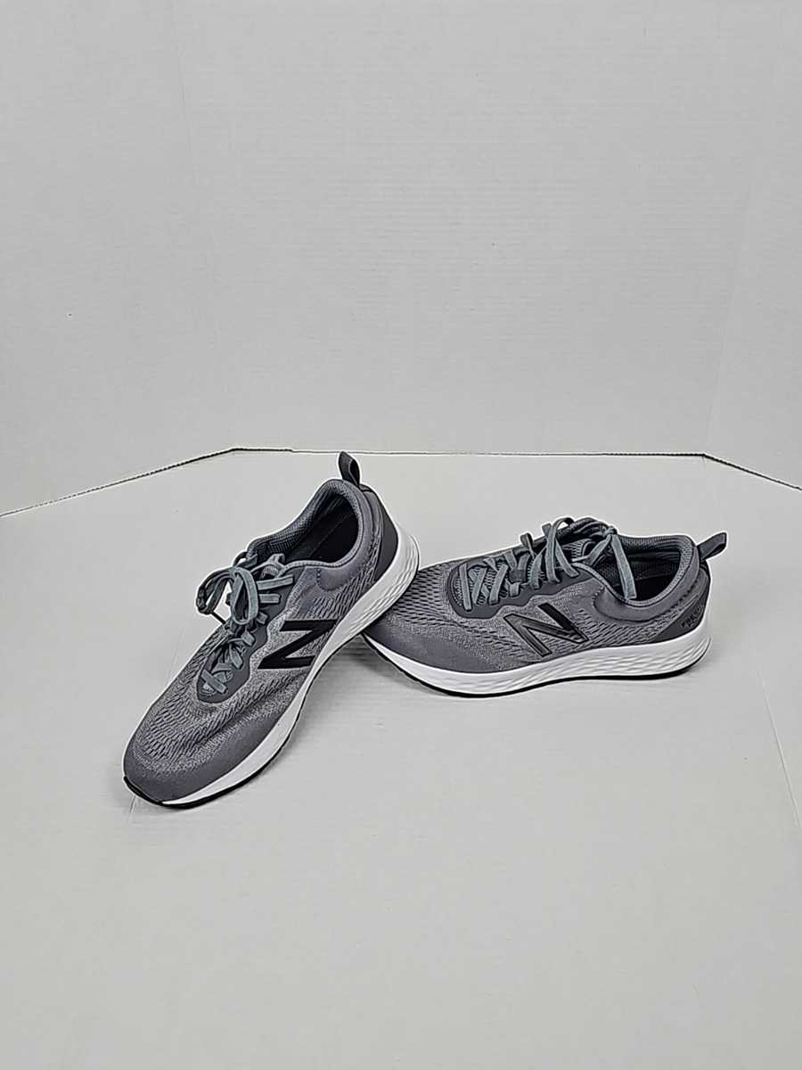New Balance Fresh Foam Arishi V3 MARISLG3 Mens Grey Running Shoes Sz 10 4E  *EUC*