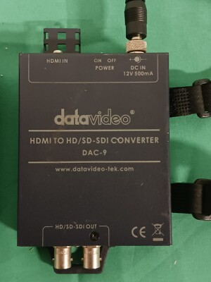 Datavideo DAC-9 HDMI to HD/SD-SDI Converter w/ Intercom ITC-100SL