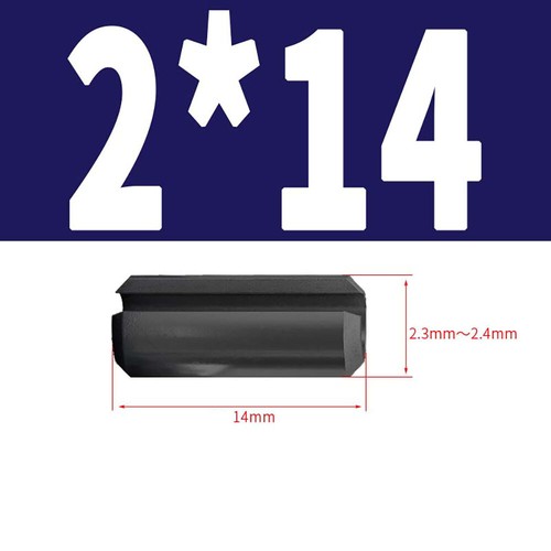 Black Spring Pins Split Tension Roll Pin 65 Mn steel M1.5 M2 M2.5 M3 M4 M5-M12 - Picture 30 of 156