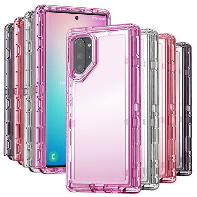 For Samsung Galaxy Note 10 Plus / Note10 Case Heavy Duty Shockproof Clear Cover