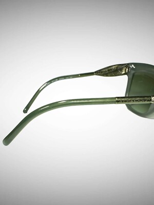 Burberry B 4207  Women\'s Oversized Geometric Sunglasses Clear Green Burberry women sunglasses b - Gem main image 3
