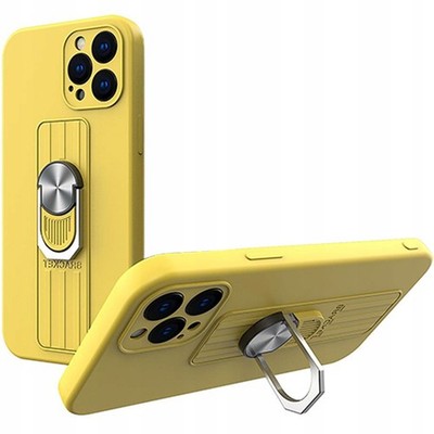 HURTEL RING CASE FÜR IPHONE 11 PRO MAX MIT FINGERHALTERUNGEN UND STAND