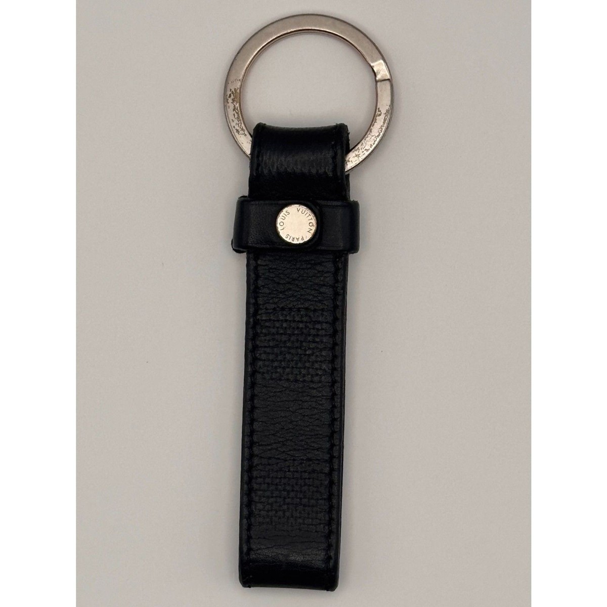 Louis Vuitton Keychain LV Dragonne Damier Key Holder | eBay