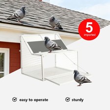 Vogelk&auml;fig Taubenk&auml;fig Taubeneinflug Metall Taubenschlag Mit 5 Einl&auml;sse - 60.5cm