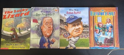 Juvenile Stories ages 4 - 8 Lot of 10 Books Children Fiction