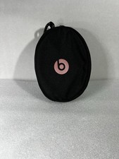 Beats Carrying Pouch Bag Black Dusty Pink Headphones Zipper Closure - Case ONLY