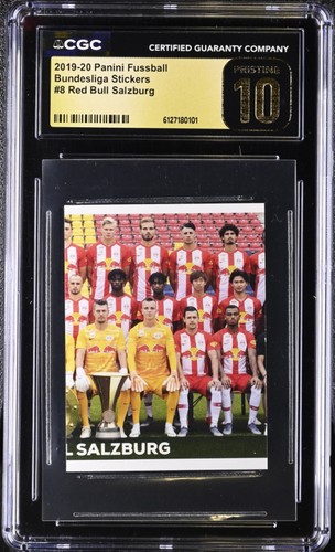 Erling Haaland 2019 Panini Fussball Bundesliga Stickers Rookie #8 CGC PRISTINE