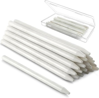 Round Soapstone Pencils 20 Pack, Soapstone Refills Professional Welding Chalk fo