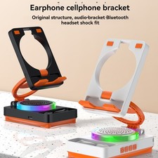 Bluetooth Speaker Mobile Phone Earphones Stand Bracket Bass Wireless Speaker