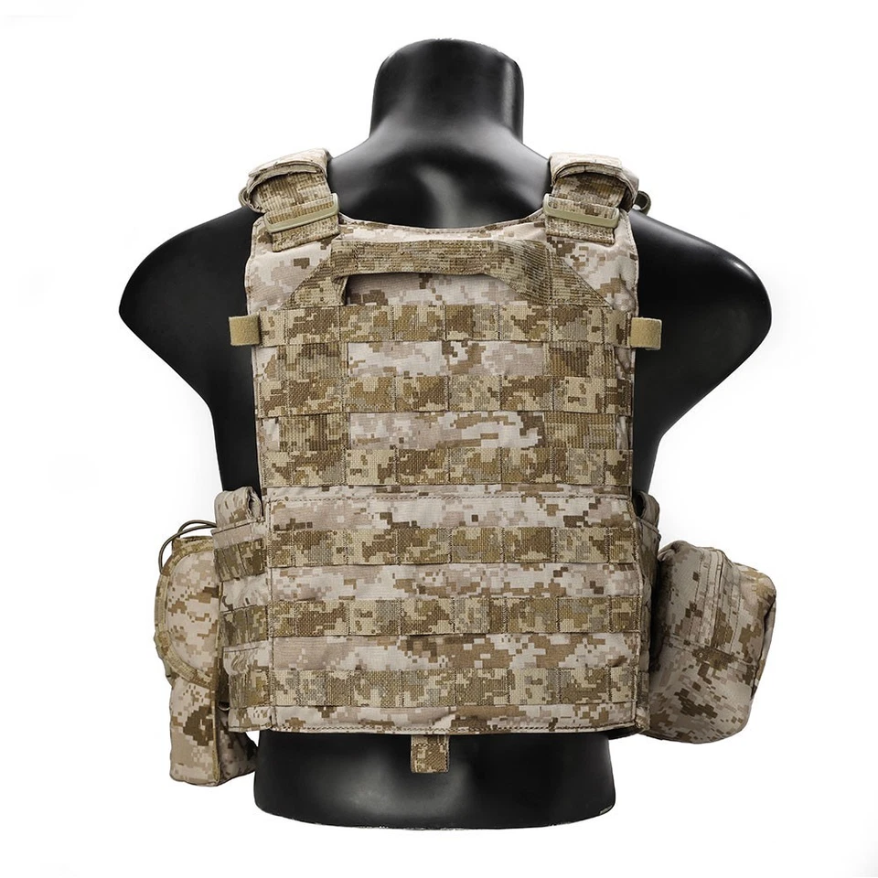 Emersongear LBT6094A Plate Carrier Tactical Vest 3 Pouches Body Armor 11.11 Sale - Image 4 of 4