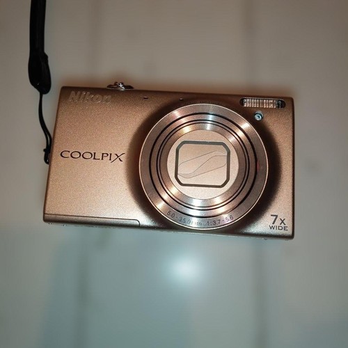 Nikon COOLPIX S6100 Compact Digital Camera Tested Working Seller Japan