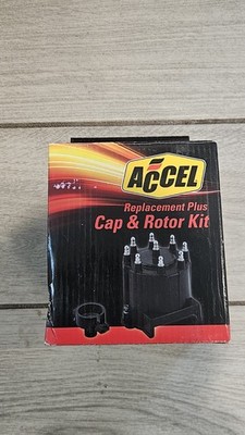 ACCEL 8139 BLACK Distributor Cap And Rotor Kit CHEVROLET OLDSMOBILE PONTIAC