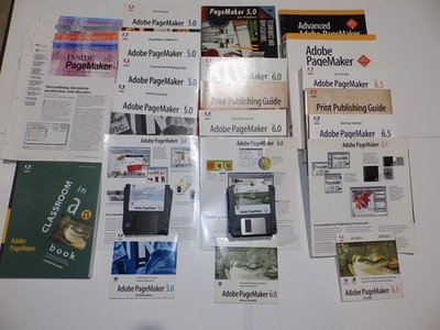 Vintage Software - Adobe PageMaker for Windows v5.0 / 6.0 / 6.5