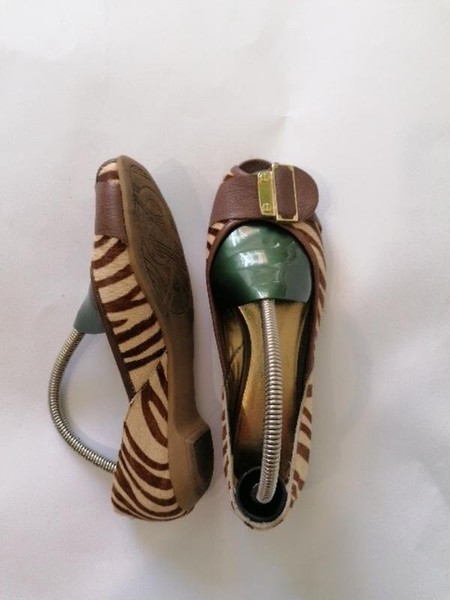 Women Nine West Heels Brown 37 #BCGP