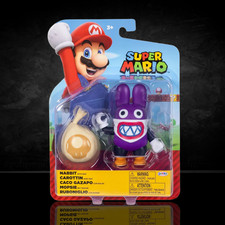 Super Mario Wave 49 - Nabbit with Bag 4" Action Figure Collectible