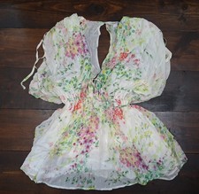 Kochang Mini Dress Floral Sabina Musayev Flowy Sparkly Festival Concert SMALL