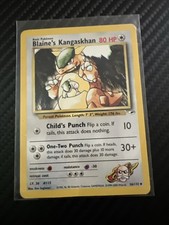 Blaine's Kangaskhan 36/132 Uncommon Gym Heroes Pokemon Unlimited Lightly Played on eBay