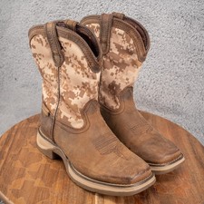Durango Lil' Rebel Little Kids 2 M 8" Desert Camo Western Boot Style DBT0208C