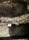 Women Sherpa Jacket Open Snap Front Fleece Plaid Shacket Soft Black & Cream XXL — photo 10