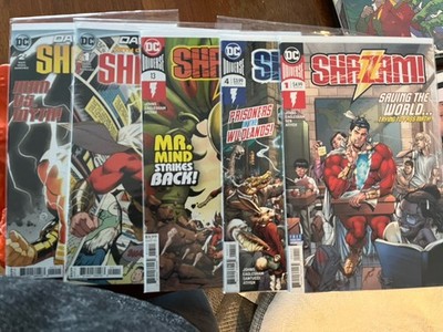 Shazam! #1,4,13 (Rebirth) And Dawn Of DC #1,2, Al NM, Captain Marvel