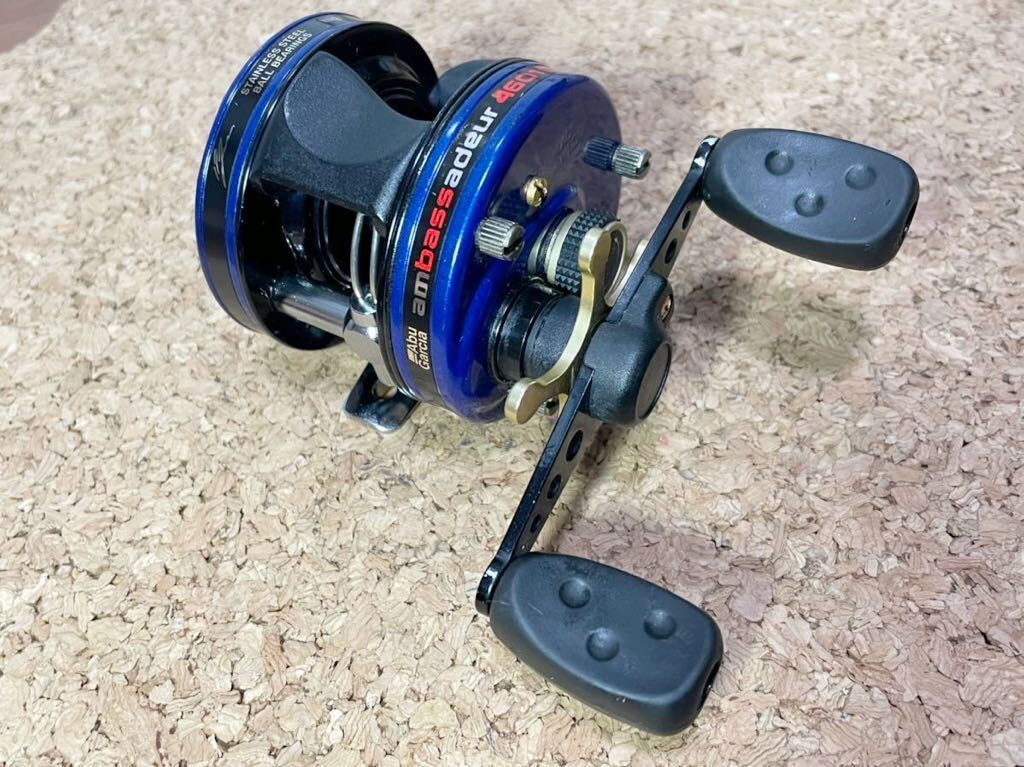 アブガルシア 4601C IAR IMAE Abu Ambassadeur 4601C DDL IAR IMAE model left handle 784688