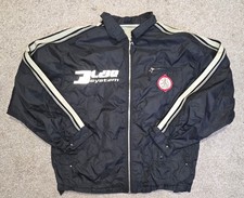 Original Blue System Equipment BomberJacke College Größe XL 90er Baseball Regen