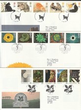 1995 COMPLETE COMMEMORATIVE  FDC ( 9 COVERS ) YEAR SET