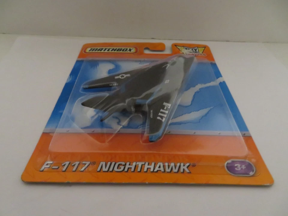 Matchbox Sky Busters Missions F-117 Nighthawk Black 2011 MOC - Image 3 of 4