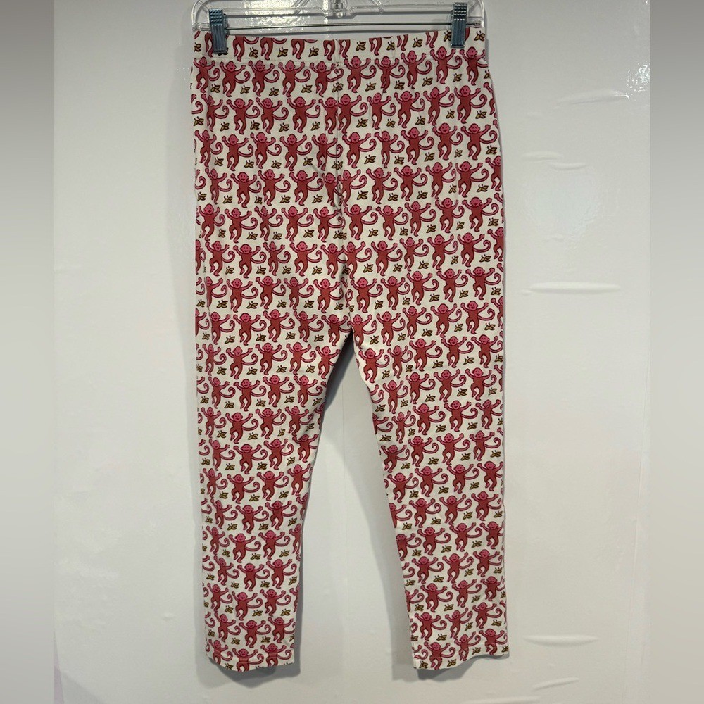 Roller Rabbit Monkey patterned organic cotton paj… - image 8