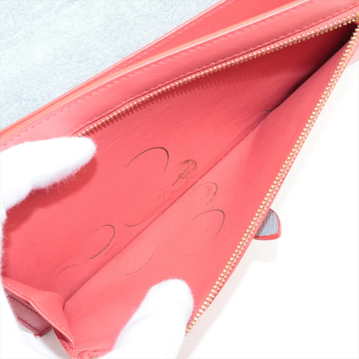 Celine Strap Large Multifunction Leather Long Wal… - image 7