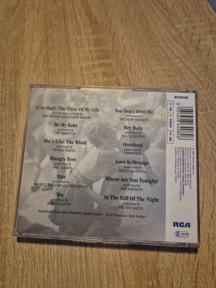 Dirty Dancing (Original Soundtrack) von Various  (CD, 1987) - Bild 2 von 2