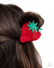 Strawberry Showcase - Red Claw Clip.
