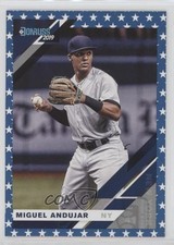 2019 Panini Donruss Variation Independence Day Miguel Andujar (Fielding) 1u0