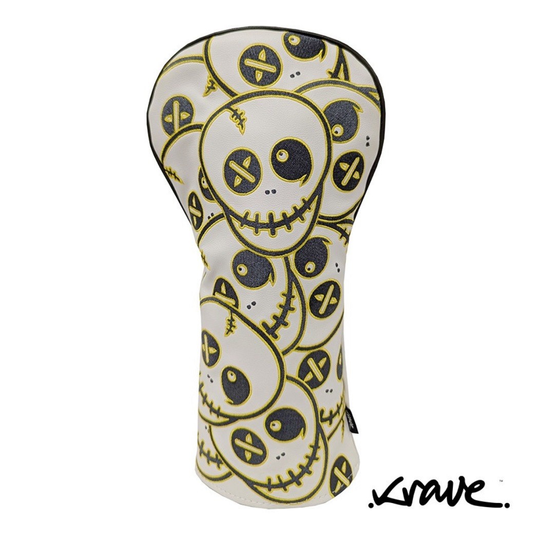 Krave Antarctica Stacked Driver Headcover - Novelty Plush Lined Golf Club Cover