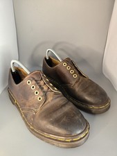Vintage Dr. Martens 1561 Oxford Shoes Men  s 8 Brown Leather Made in England