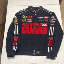 Dale Earnhardt Jr Jacket Kids 2XL Black 88 AMP Energy National Gaurd