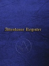 Steve Foster Masonic Attendance Register (Hardback) (UK IMPORT)