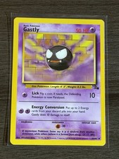 Gastly 33/62 Uncommon Fossil Pokemon Unlimited MP on eBay