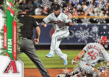ROOKIE - Domingo Leyba - 2020 Topps Baseball Holiday #HW92