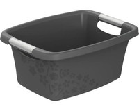 WäSchewanne Rotho Flowers 12 L Anthrazit Matt 1751108853WS