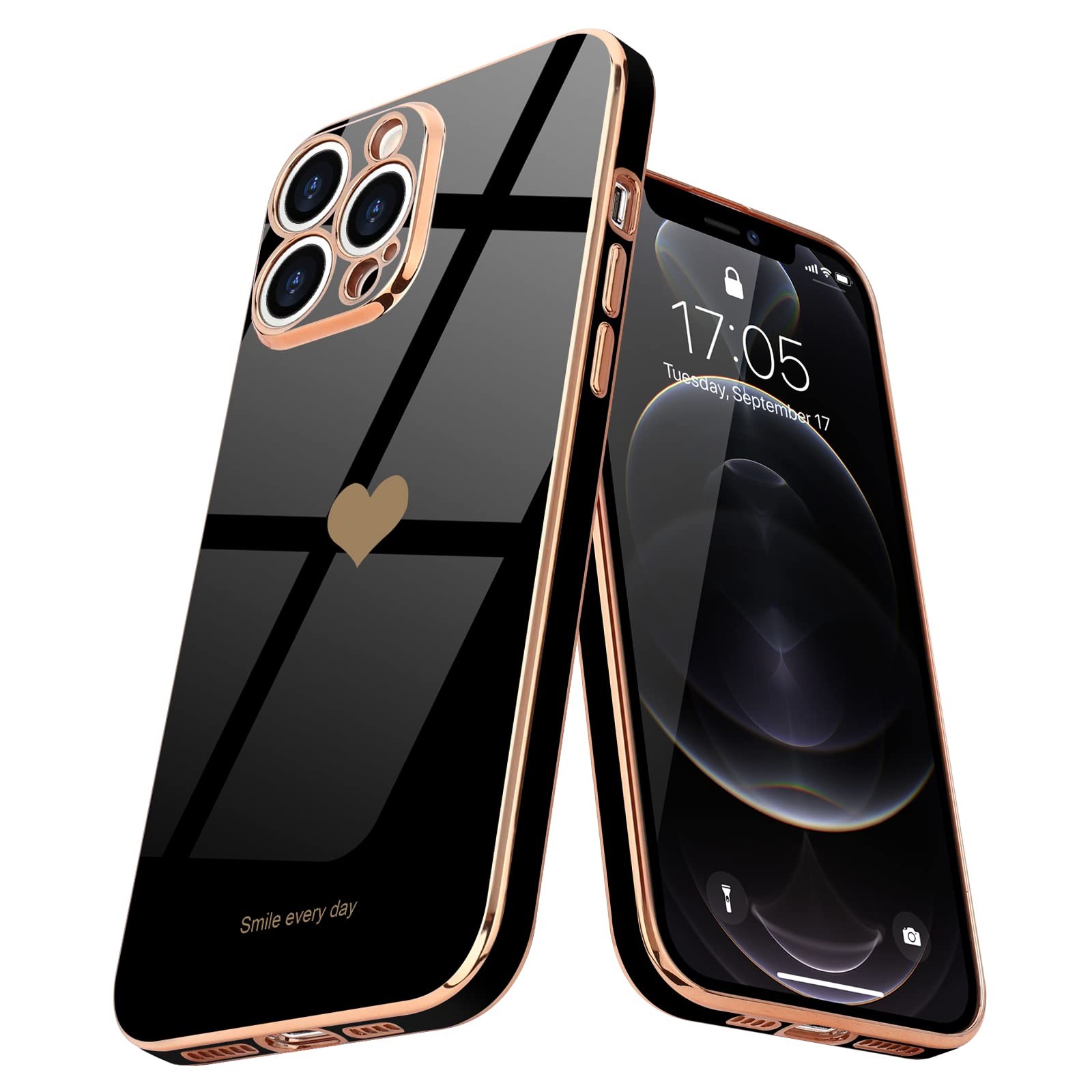 Coque iPhone 12 Pro or chic pour sublimer vos tenues au quotidien