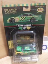 Racing Champions 1/64 Nascar diecast 97 John Deere Chad Little 1998 medallion