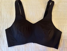 Knix 3 Black Catalyst Bra Wireless Back Closure High Impact Ladder Strap