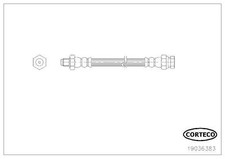 Flexible de frein Citroen C-CROSSER